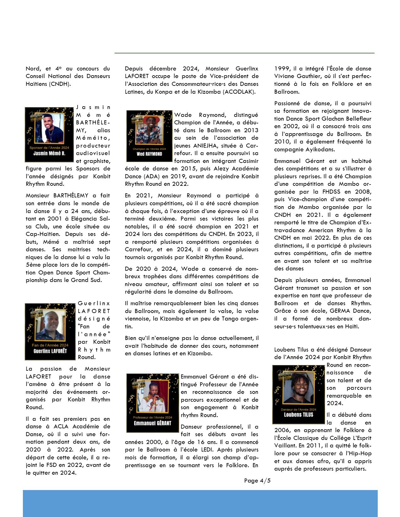 Konbit fiche de présentation 4-1 Konbit fiche de présentation 4-1